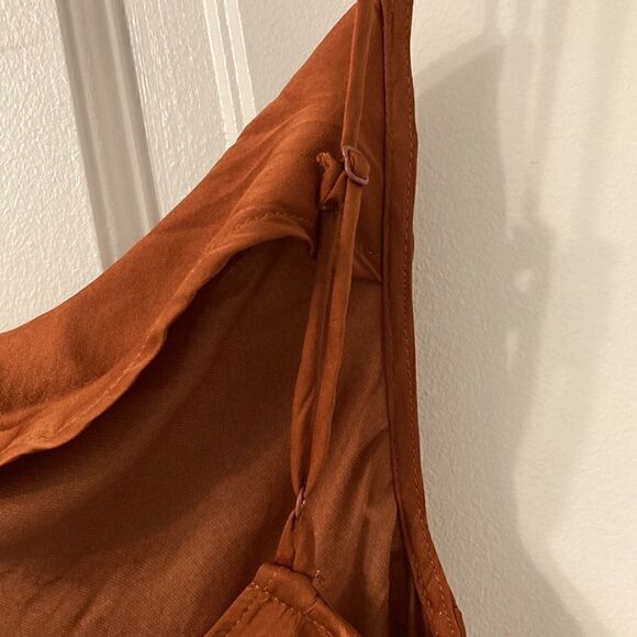 NWT Free People Day To Night Adjustable Slip Dress in Cinnaber. Size XXS. - Picture 7 of 9